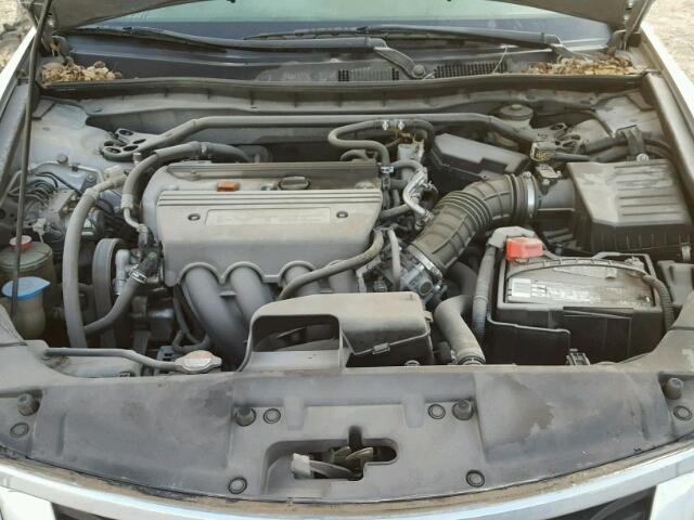 JHMCP26869C000015 - 2009 HONDA ACCORD EXL SILVER photo 7