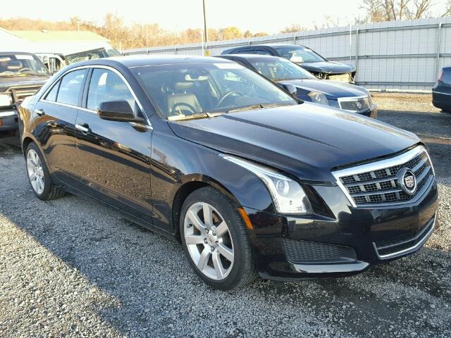 1G6AA5RAXD0167758 - 2013 CADILLAC ATS BLACK photo 1