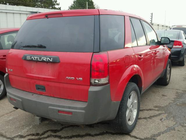 5GZCZ63404S856864 - 2004 SATURN VUE RED photo 4