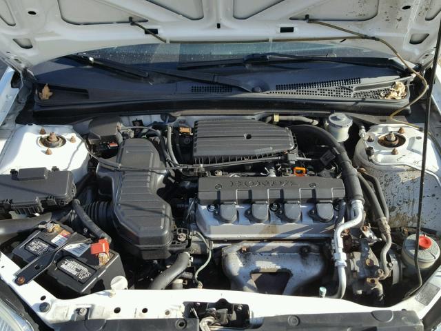 1HGES16523L012471 - 2003 HONDA CIVIC LX WHITE photo 7