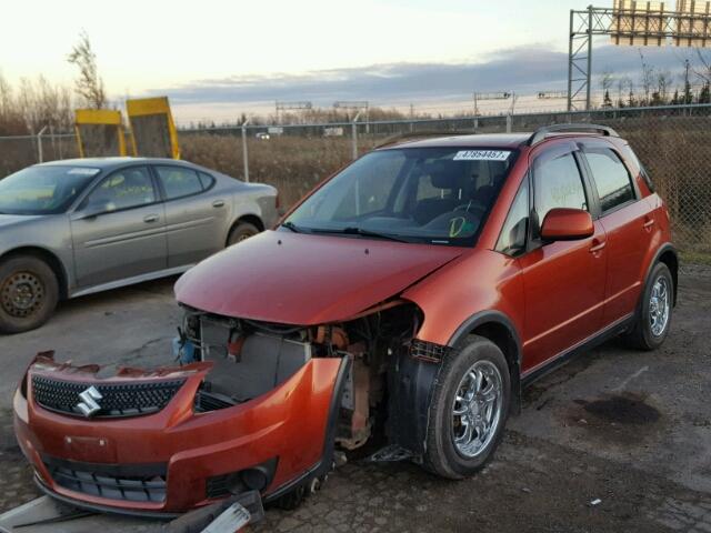 JS2YB5A26A6300236 - 2010 SUZUKI SX4 JX ORANGE photo 2