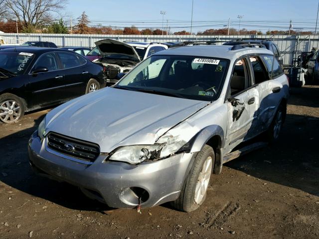 4S4BP61C567333449 - 2006 SUBARU LEGACY OUT SILVER photo 2