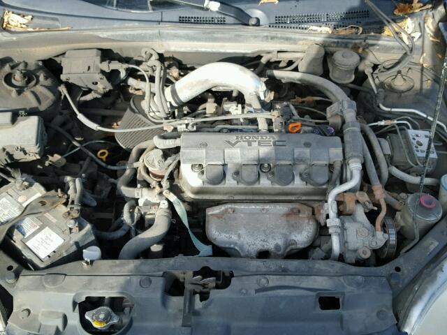 1HGEM22972L808172 - 2002 HONDA CIVIC EX 黑色 照片 7