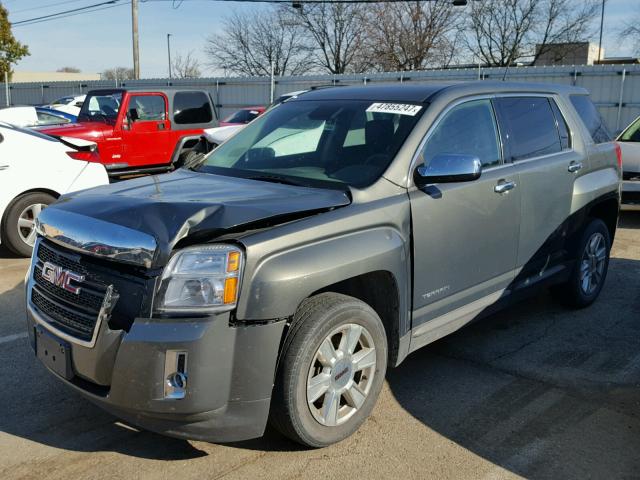 2GKALMEK2D6205088 - 2013 GMC TERRAIN SL BLACK photo 2