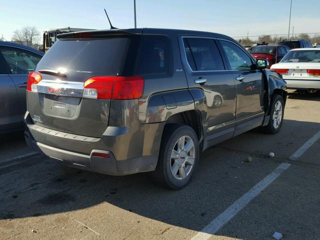 2GKALMEK2D6205088 - 2013 GMC TERRAIN SL BLACK photo 4