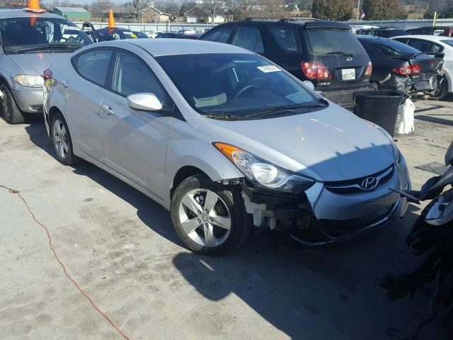 KMHDH4AE7CU274140 - 2012 HYUNDAI ELANTRA GL SILVER photo 1