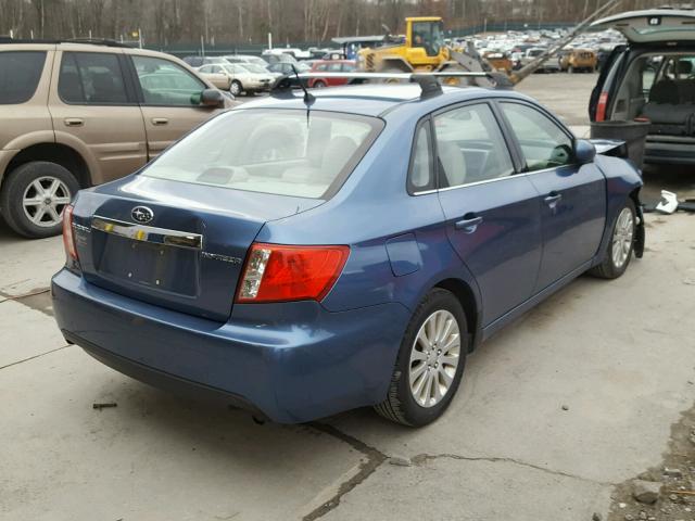 JF1GE60619H522177 - 2009 SUBARU IMPREZA 2. BLUE photo 4