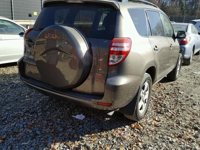 2T3ZF33V49W016211 - 2009 TOYOTA RAV4 TAN photo 4