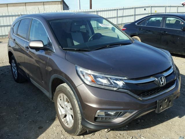 2HKRM4H54FH660377 - 2015 HONDA CR-V EX GRAY photo 1