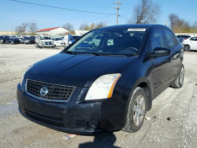 3N1AB61E18L738595 - 2008 NISSAN SENTRA 2.0 BLACK photo 2