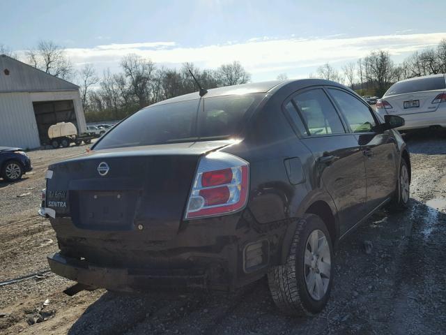 3N1AB61E18L738595 - 2008 NISSAN SENTRA 2.0 BLACK photo 4