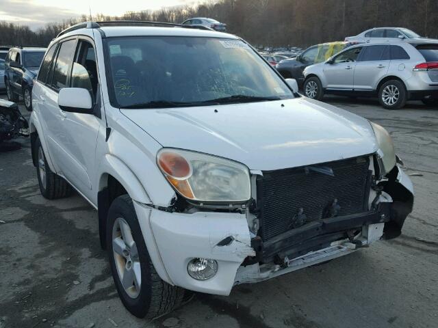 JTEHD20VX40016786 - 2004 TOYOTA RAV4 WHITE photo 1