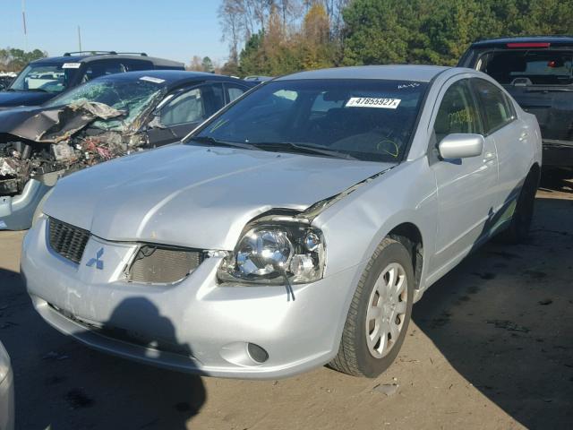 4A3AB36F36E029027 - 2006 MITSUBISHI GALANT ES SILVER photo 2