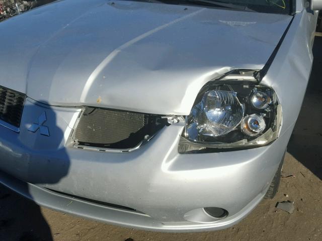 4A3AB36F36E029027 - 2006 MITSUBISHI GALANT ES SILVER photo 9