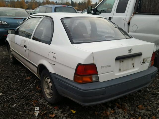 JT2EL55D2S0065871 - 1995 TOYOTA TERCEL STD WHITE photo 3