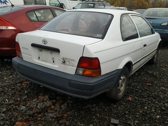 JT2EL55D2S0065871 - 1995 TOYOTA TERCEL STD WHITE photo 4