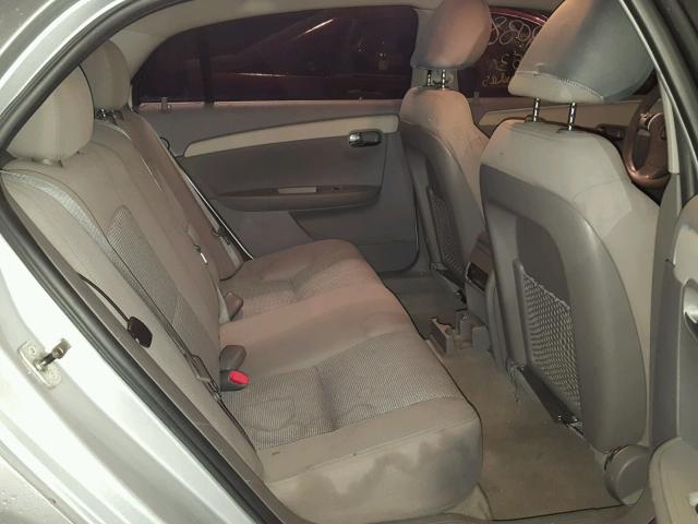 1G1ZC5EU6BF192315 - 2011 CHEVROLET MALIBU 1LT ვერცხლისფერი ფოტო 6