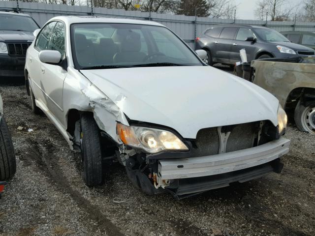 4S3BL616697236047 - 2009 SUBARU LEGACY 2.5 WHITE photo 1