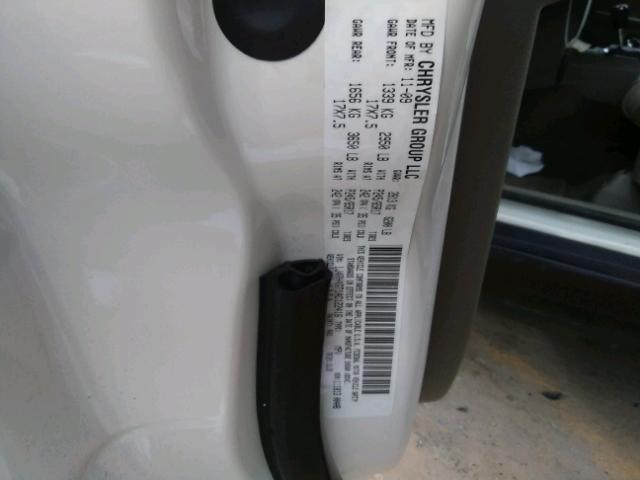 1J4RH4GT1AC122416 - 2010 JEEP COMMANDER 白色 照片 10