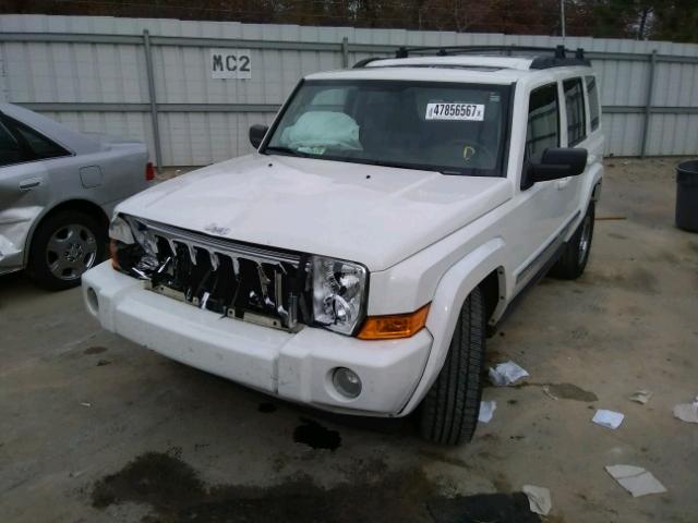 1J4RH4GT1AC122416 - 2010 JEEP COMMANDER WHITE photo 2