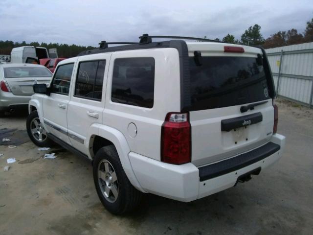 1J4RH4GT1AC122416 - 2010 JEEP COMMANDER 白色 照片 3