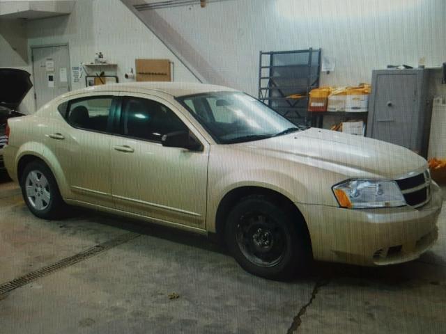 1B3CC4FD7AN206864 - 2010 DODGE AVENGER SX GOLD photo 1