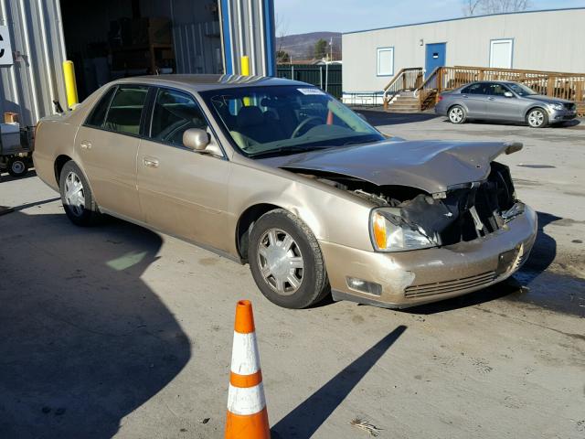 1G6KD54Y35U189594 - 2005 CADILLAC DEVILLE GOLD photo 1