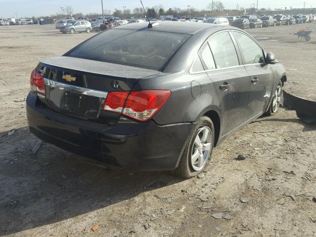 1G1PC5SB9F7237337 - 2015 CHEVROLET CRUZE LT BLACK photo 4