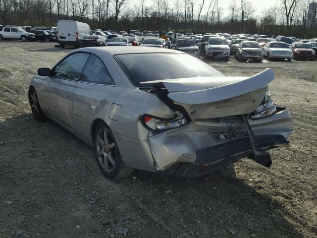 2T1CF22P3YC316818 - 2000 TOYOTA CAMRY SOLA SILVER photo 3