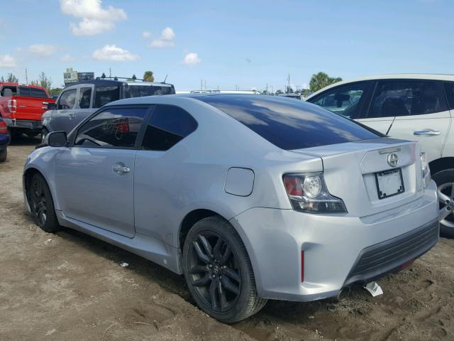 JTKJF5C78E3066318 - 2014 TOYOTA SCION TC 银色 照片 3