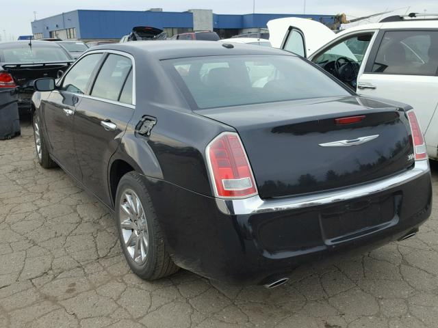 2C3CA5CG3BH547198 - 2011 CHRYSLER 300 LIMITE BLACK photo 3