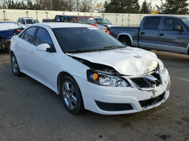 1G2ZA5E02A4142794 - 2010 PONTIAC G6 WHITE photo 1