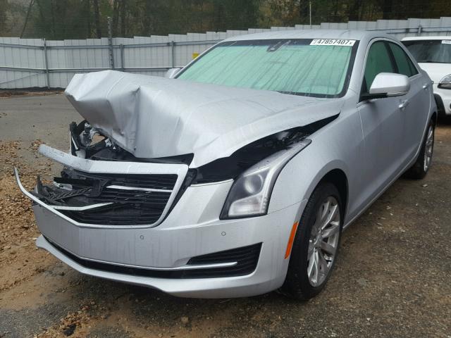 1G6AB5RX0H0108676 - 2017 CADILLAC ATS LUXURY SILVER photo 2