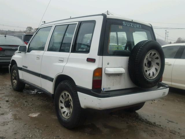 2S3TD03V5V6402086 - 1997 SUZUKI SIDEKICK J WHITE photo 3