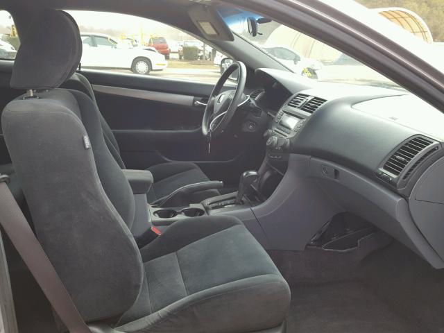 1HGCM72307A022264 - 2007 HONDA ACCORD LX SILVER photo 5