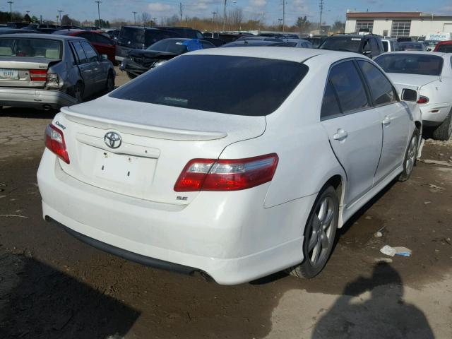 4T1BE46K27U697261 - 2007 TOYOTA CAMRY NEW WHITE photo 4