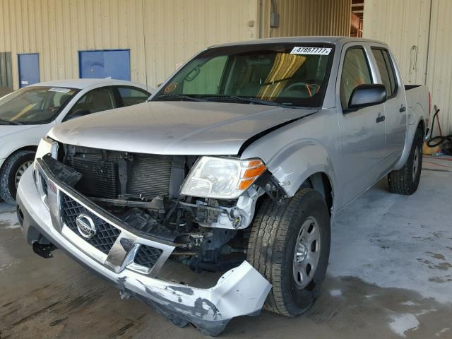 1N6AD0ER1CC400875 - 2012 NISSAN FRONTIER S SILVER photo 2