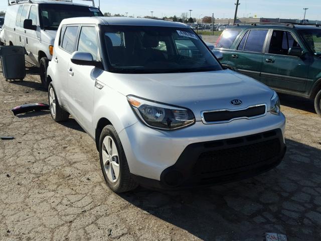 KNDJN2A2XE7733544 - 2014 KIA SOUL SILVER photo 1