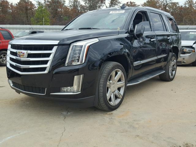 1GYS3BKJ9GR313856 - 2016 CADILLAC ESCALADE L BLACK photo 2