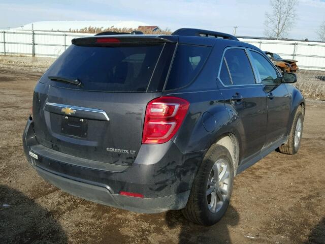 2GNALCEKXG6316070 - 2016 CHEVROLET EQUINOX LT CHARCOAL photo 4