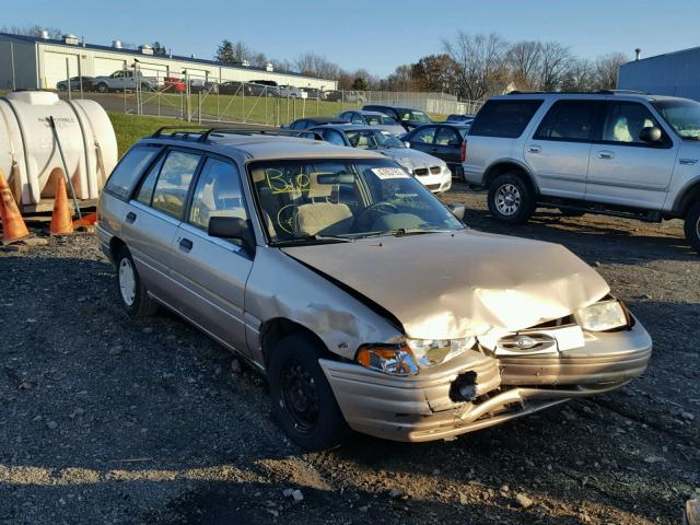 1FAPP15J2PW236647 - 1993 FORD ESCORT LX BEIGE photo 1