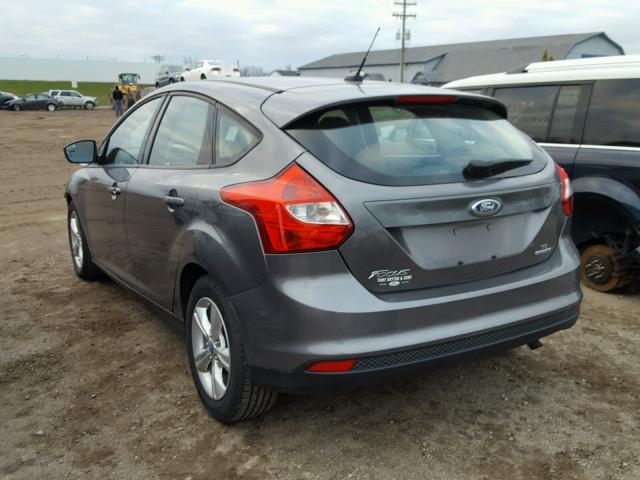 1FADP3K21DL106366 - 2013 FORD FOCUS SE GRAY photo 3