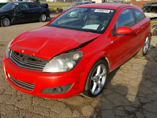 W08AT271085080865 - 2008 SATURN ASTRA XR RED photo 2