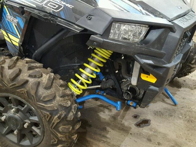 3NSVDK990HF911481 - 2017 POLARIS RZR XP 100 BLUE photo 9