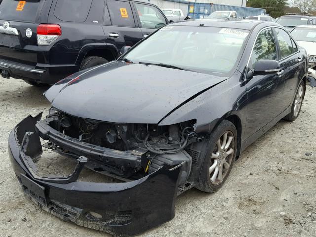 JH4CL96917C014804 - 2007 ACURA TSX BLACK photo 2