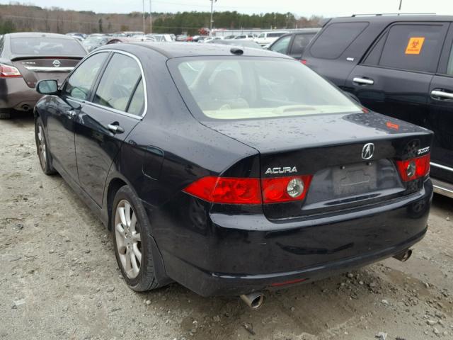 JH4CL96917C014804 - 2007 ACURA TSX BLACK photo 3