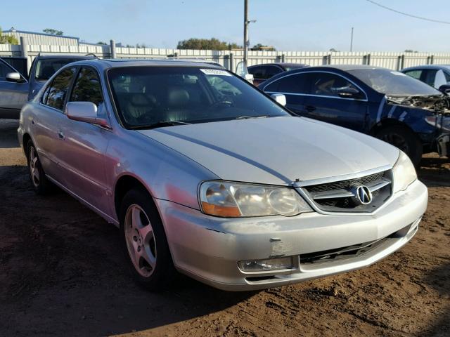 19UUA56672A001703 - 2002 ACURA 3.2TL SILVER photo 1