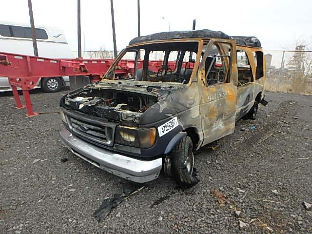 1FDRE14L13HA34212 - 2003 FORD ECONOLINE BURN photo 2