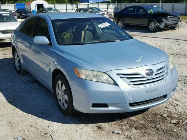 4T1BE46K29U812590 - 2009 TOYOTA CAMRY BASE BLUE photo 1