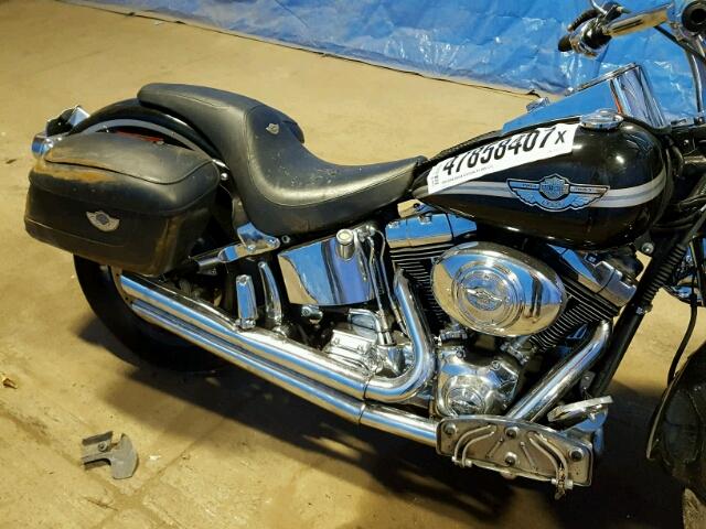 1HD1BXB173Y013233 - 2003 HARLEY-DAVIDSON FLSTFI BLACK photo 10